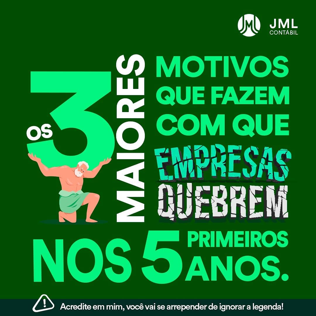 💸 Os 5 primeiros anos são cruciais para uma empresa. Muitas quebram durante este período por erros no aspecto mais importante: gestão.